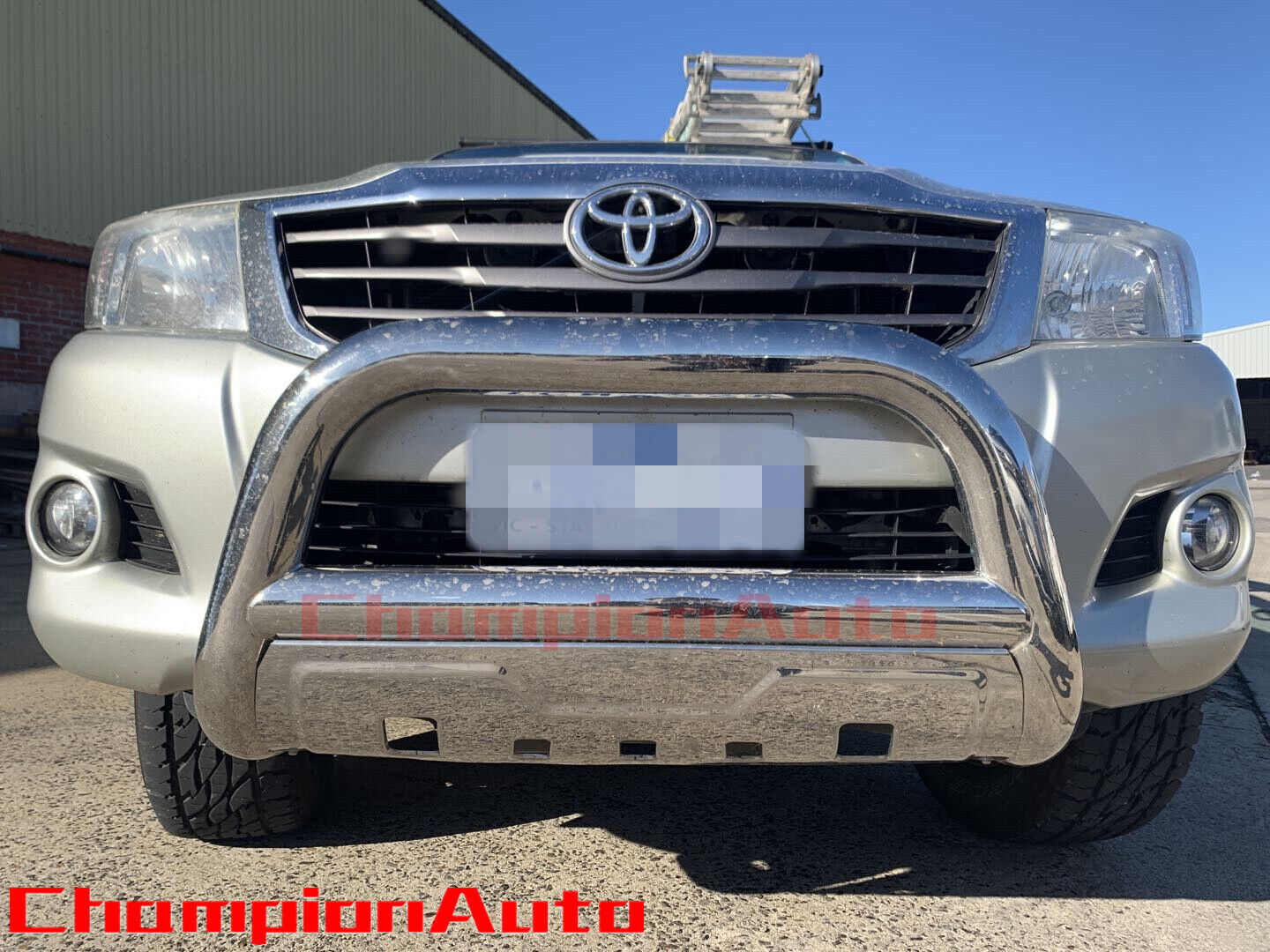 Nudge Bar 3.5''  Stainless Steel Grille Guard FIT Toyota Hilux 2005-2014