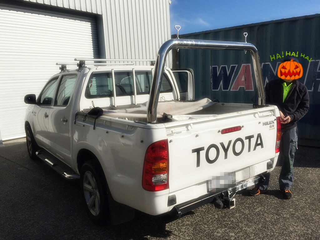 Ladder Rack with extension bar fit Toyota Hilux SR5 A-deck only 2015-2024 TUB