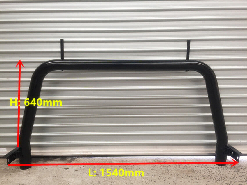 3'' Black Powder Coated Steel Ladder Rack Volkswagen Amarok 2010-2022 TUB