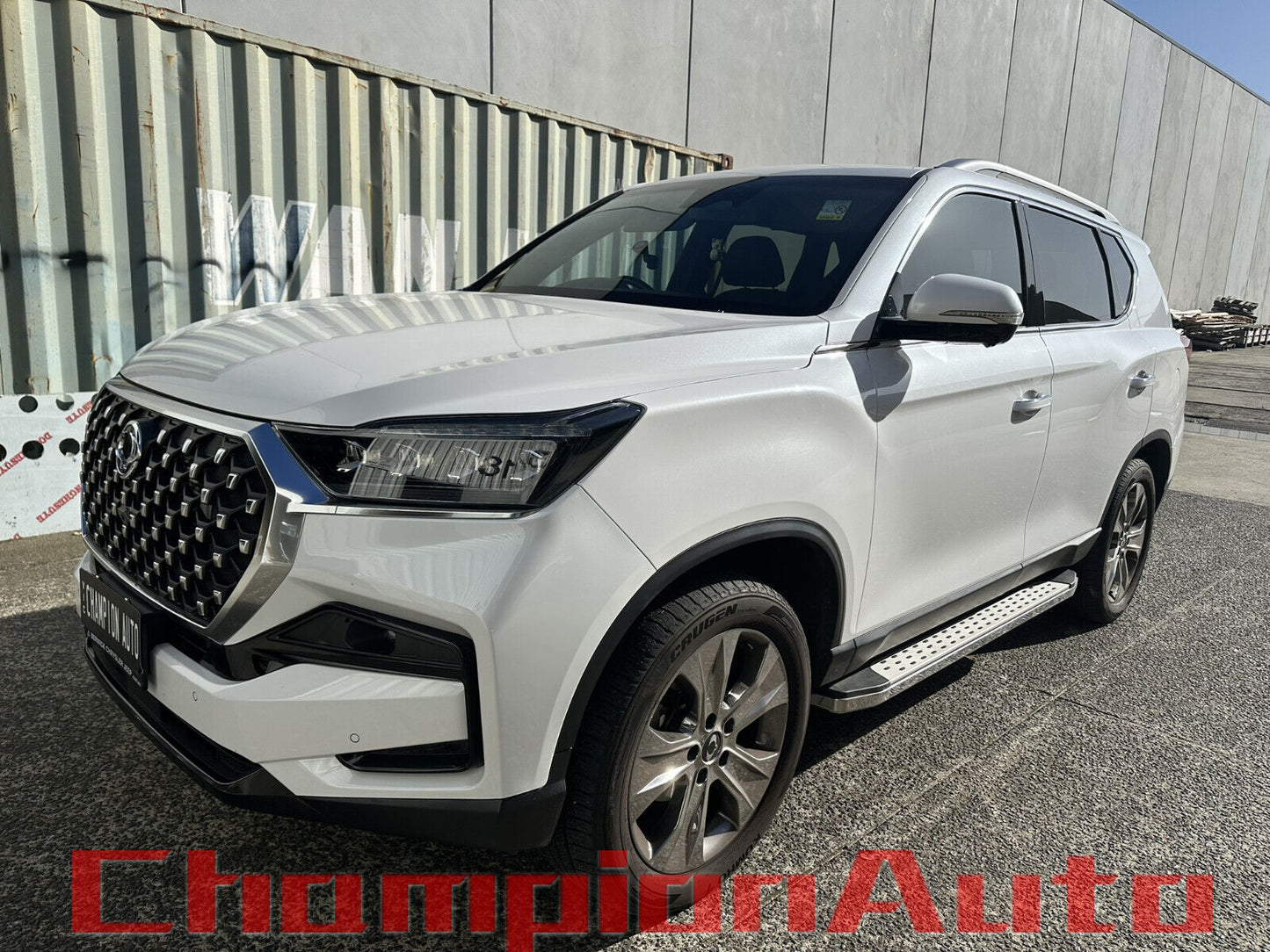 Side Steps Running Boards for SsangYong Rexton 2019-2024 All Models (CMP16)