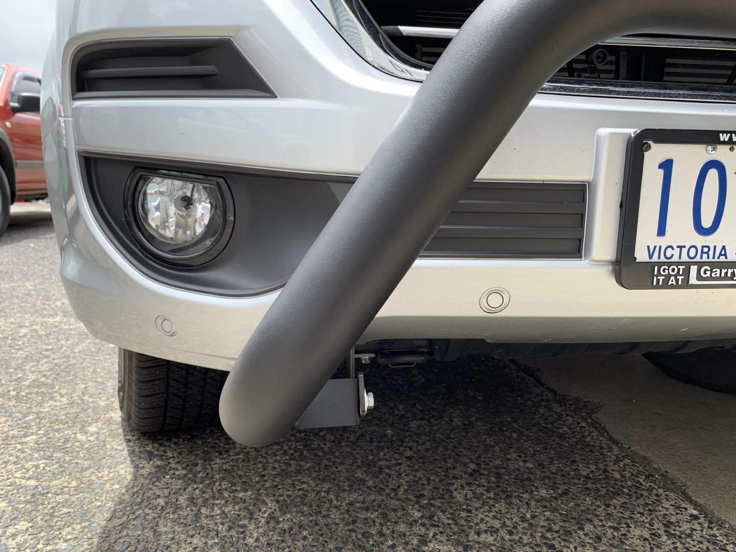 Black Nudge Bar For Holden Colorado RG 12-20 Compatible with FRONT sensor