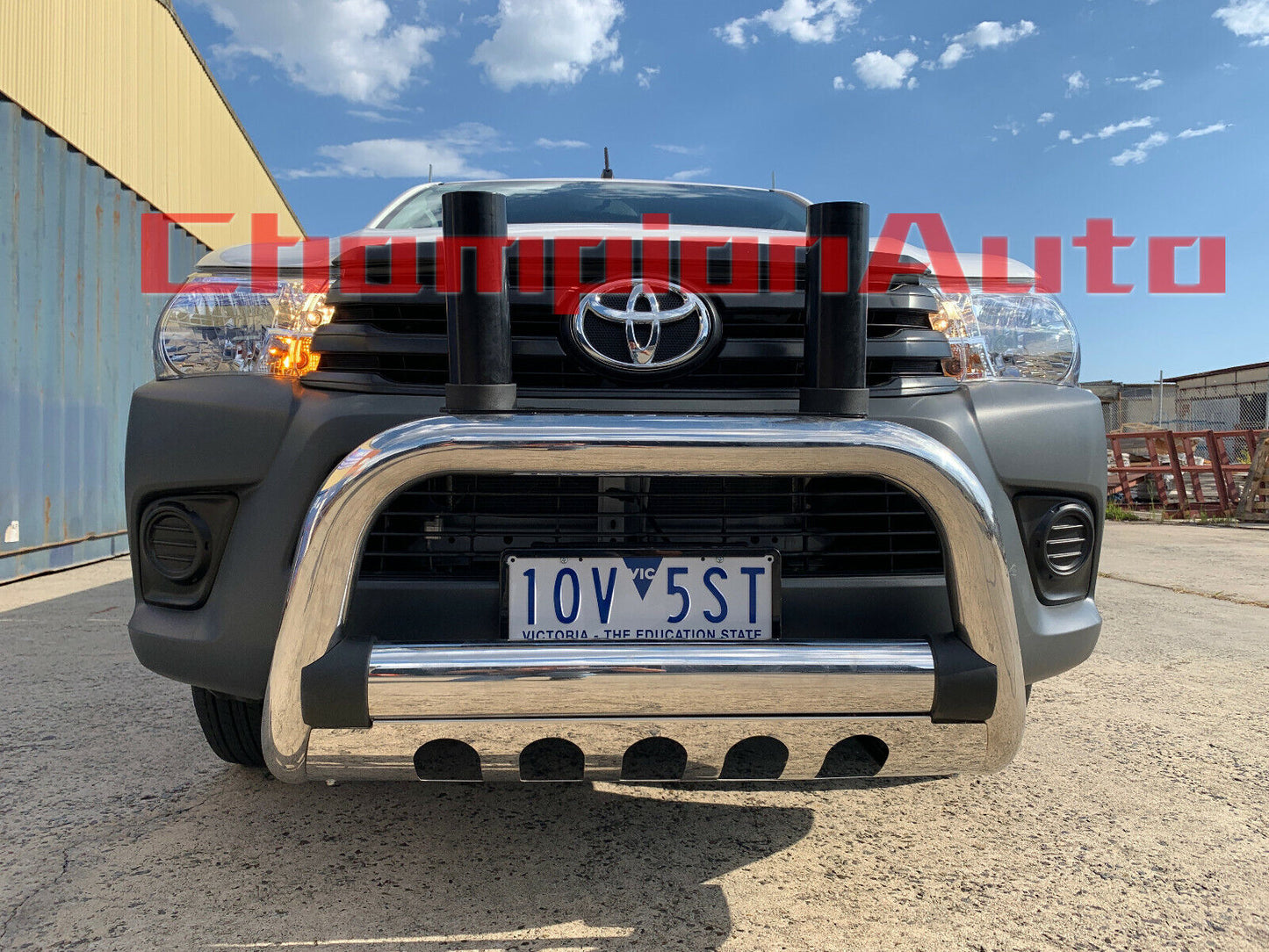 3'' Stainless steel Nudge Bar For Toyota Fortuner 2015-2018