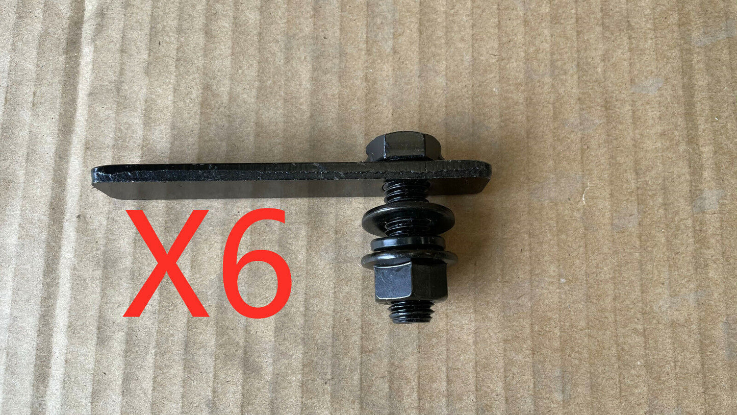 6 X Heavy Duty T-Bolts for Jeep Grand Cherokee WK Side Steps Brackets 2011 -2020