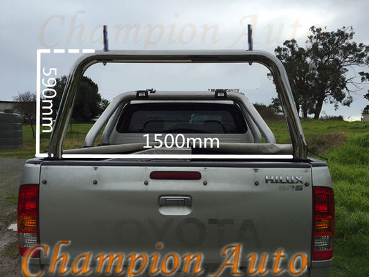 3'' Stainless Steel Ladder Rack fit Toyota Hilux SR5 A-deck only 2015-2024 TUB