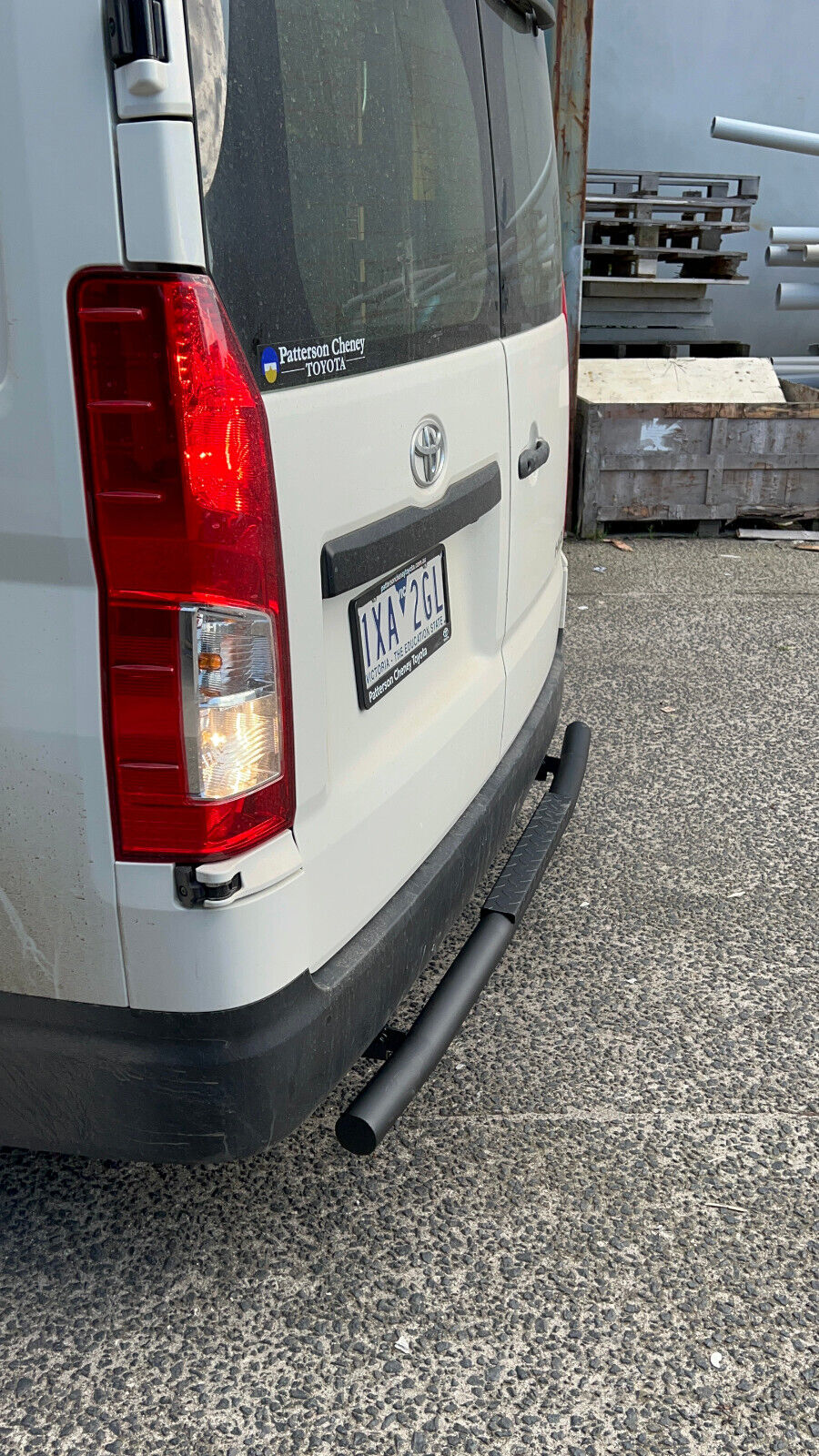 Nudge Bar AND Rear Bar Rear Step for Toyota Hiace LWB SLWB 05/2019 -2024