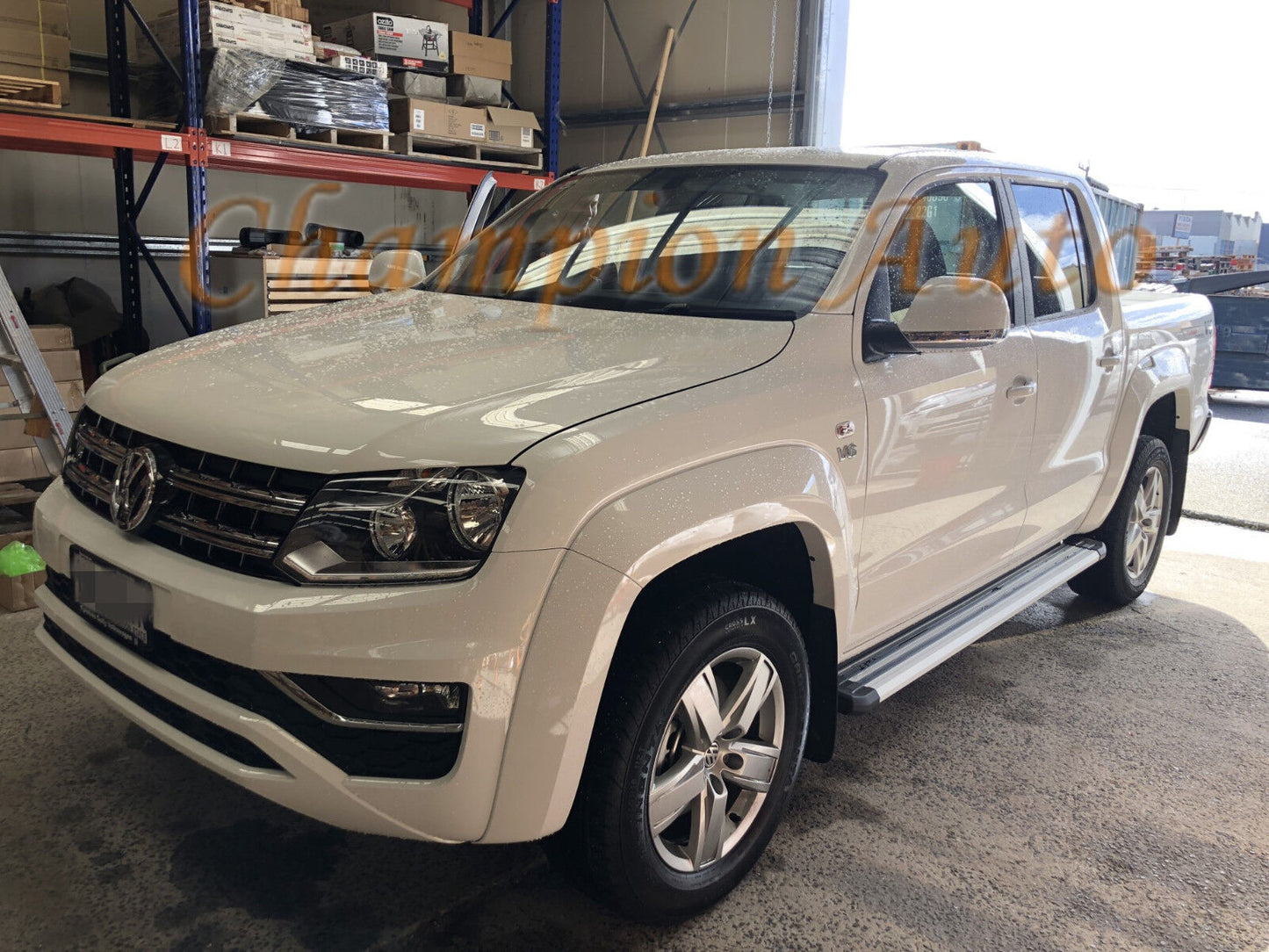 Volkswagen Amarok Dual Cab Side Steps Running Boards Aluminium 2010-2022(S6)