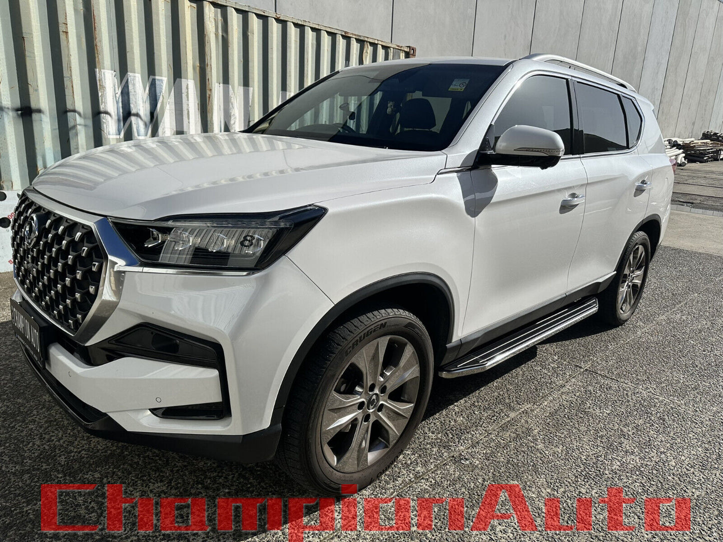 Side Steps Running Boards for SsangYong Rexton 2019-2024 All Models (CMP88)