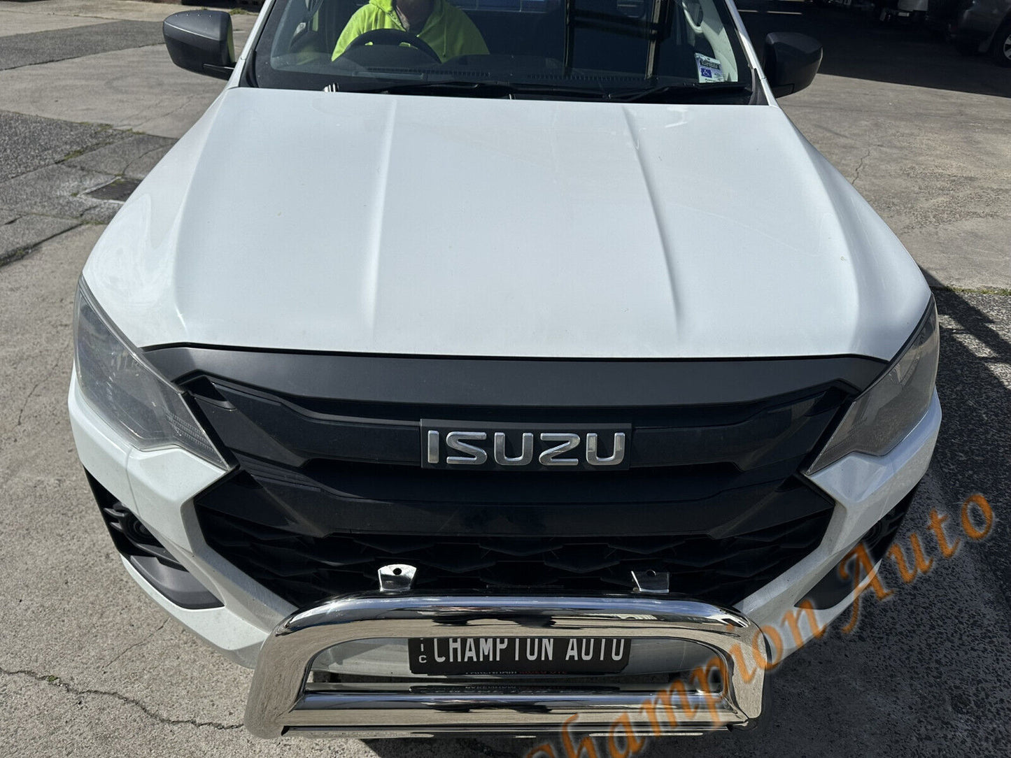 Nudge Bar 3.5'' Oval Stainless Steel Oval FIT Isuzu DMAX D-MAX 9/2020-2024