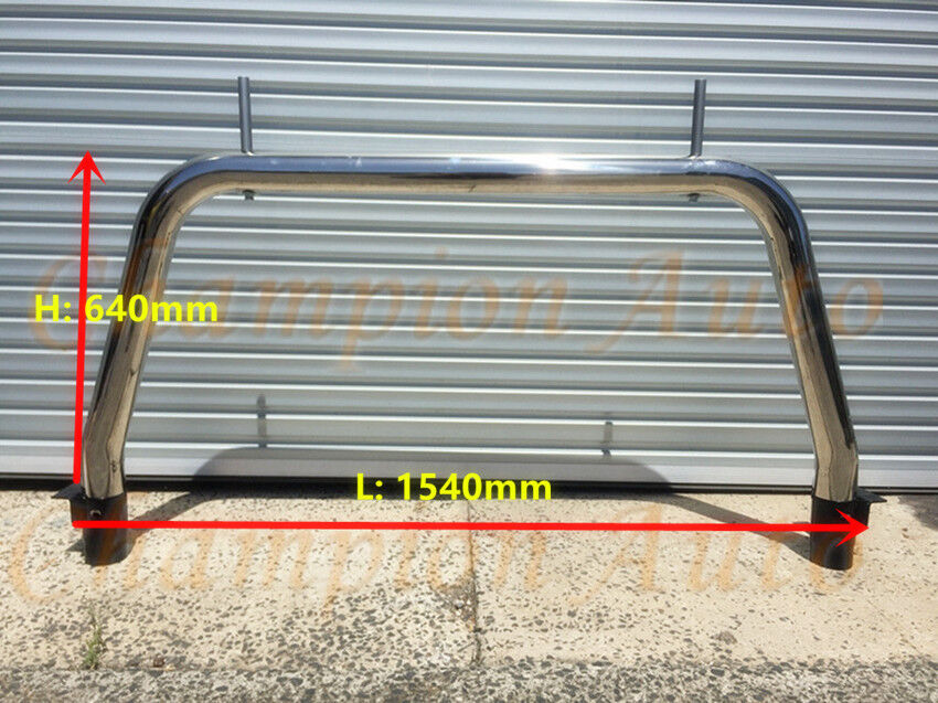 Holden RG Colorado D-Max DMAX 2012-2020 TUB 3'' Stainless steel Ladder Rack