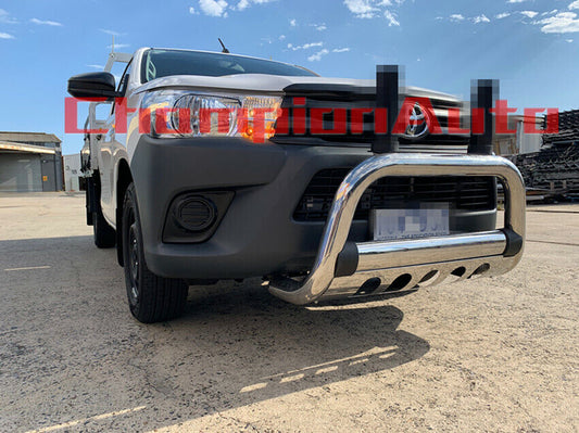 3'' Stainless steel Nudge Bar For Toyota Fortuner 2015-2018
