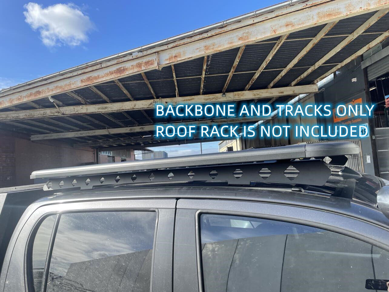 Backbone AND Tracks for Roof Rack fits Toyota HILUX dual cab 2015-2024