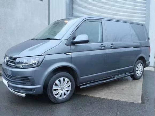 3'' BLACK SIDE BAR WITH STEP PAD FOR VW TRANSPORTER T5 ONLY (SWB 3000cm)