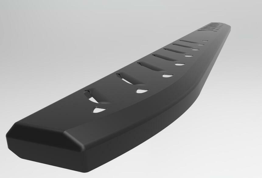 Black Steel Side Steps Mazda BT50 Double Cab 2012-08/2020(Shark Bar)