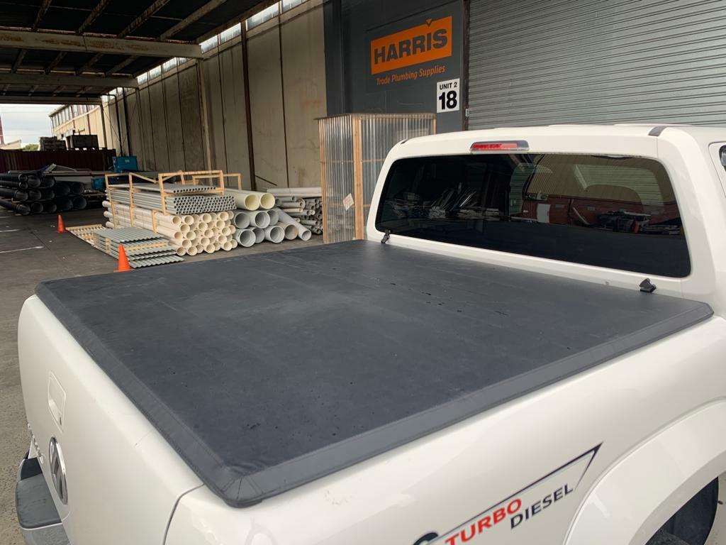 Tri-Fold Soft Tonneau Cover for Mazda BT-50 2012 - 08/2020 Dual Cab