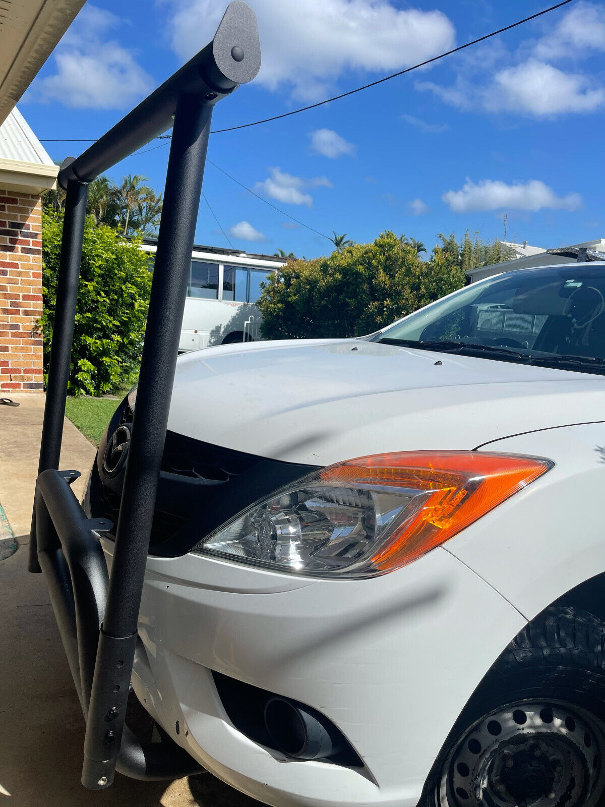 Nudge Bar For Mazda BT50  2012-08/2020 with Front Ladder Rack H Rack H-Frame