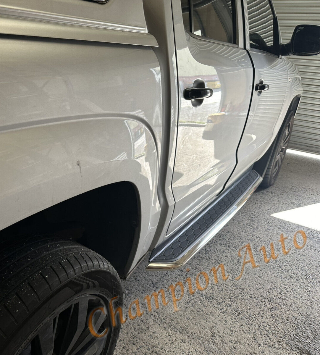 Alloy Side Steps for Volkswagen Amarok Dual Cab 2010-2021(HD)