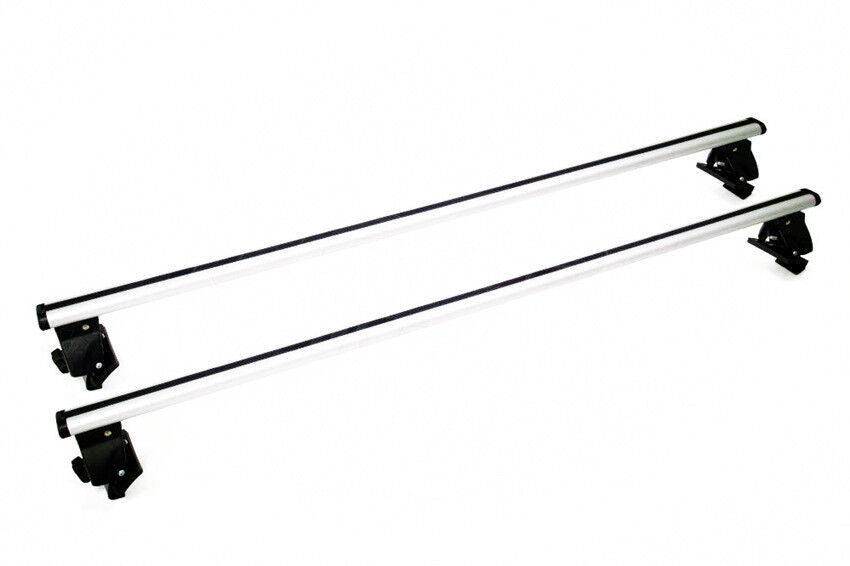 Silver Roof Racks Aluminum Two Cross Bars 52'' fit Toyota Hilux 2005-2015