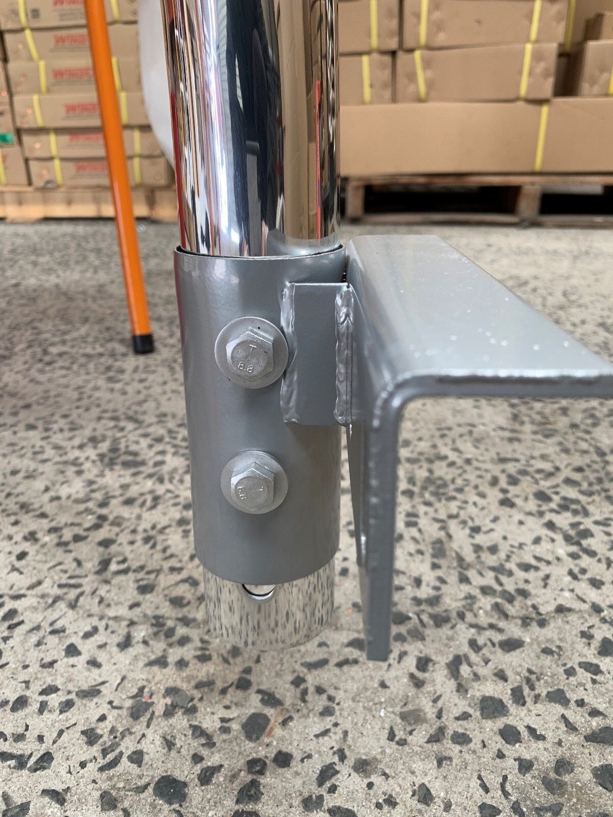 Polished Alloy Silver Ladder Rack for GWM Cannon 2021+  TUB