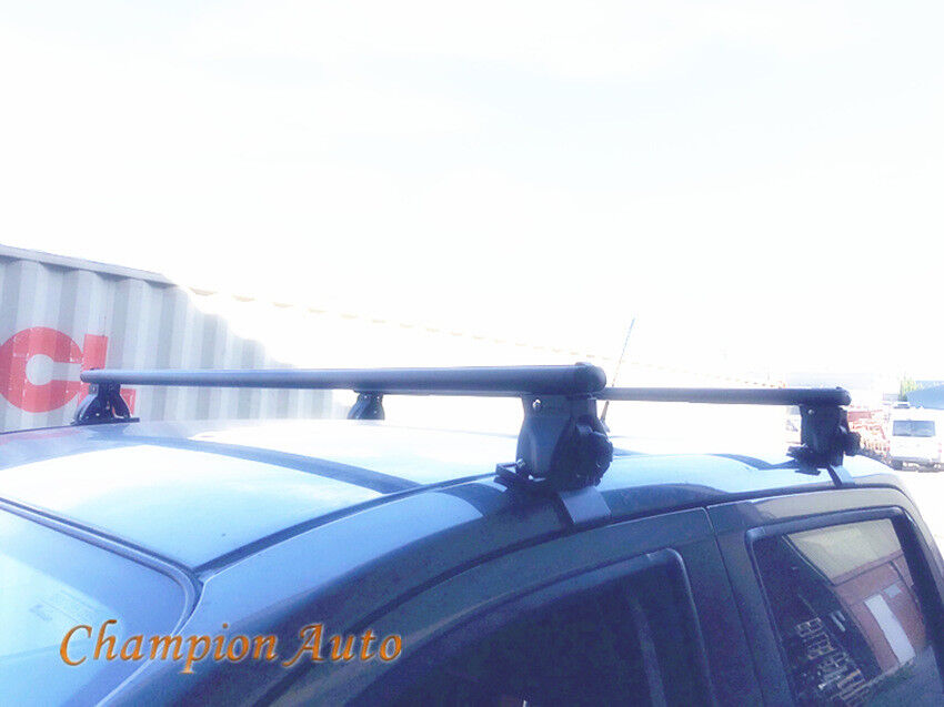 Alloy Roof Rack Cross Bar for Nissan Navara D23 NP300 2015-2024 142cm Black