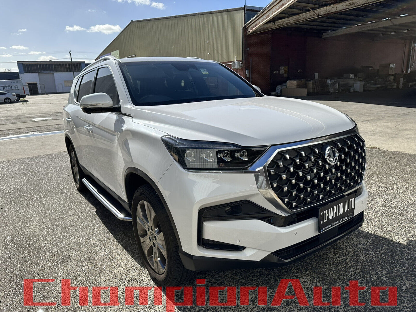Side Steps Running Boards for SsangYong  Rexton 2019-2024 All Models  (HD)