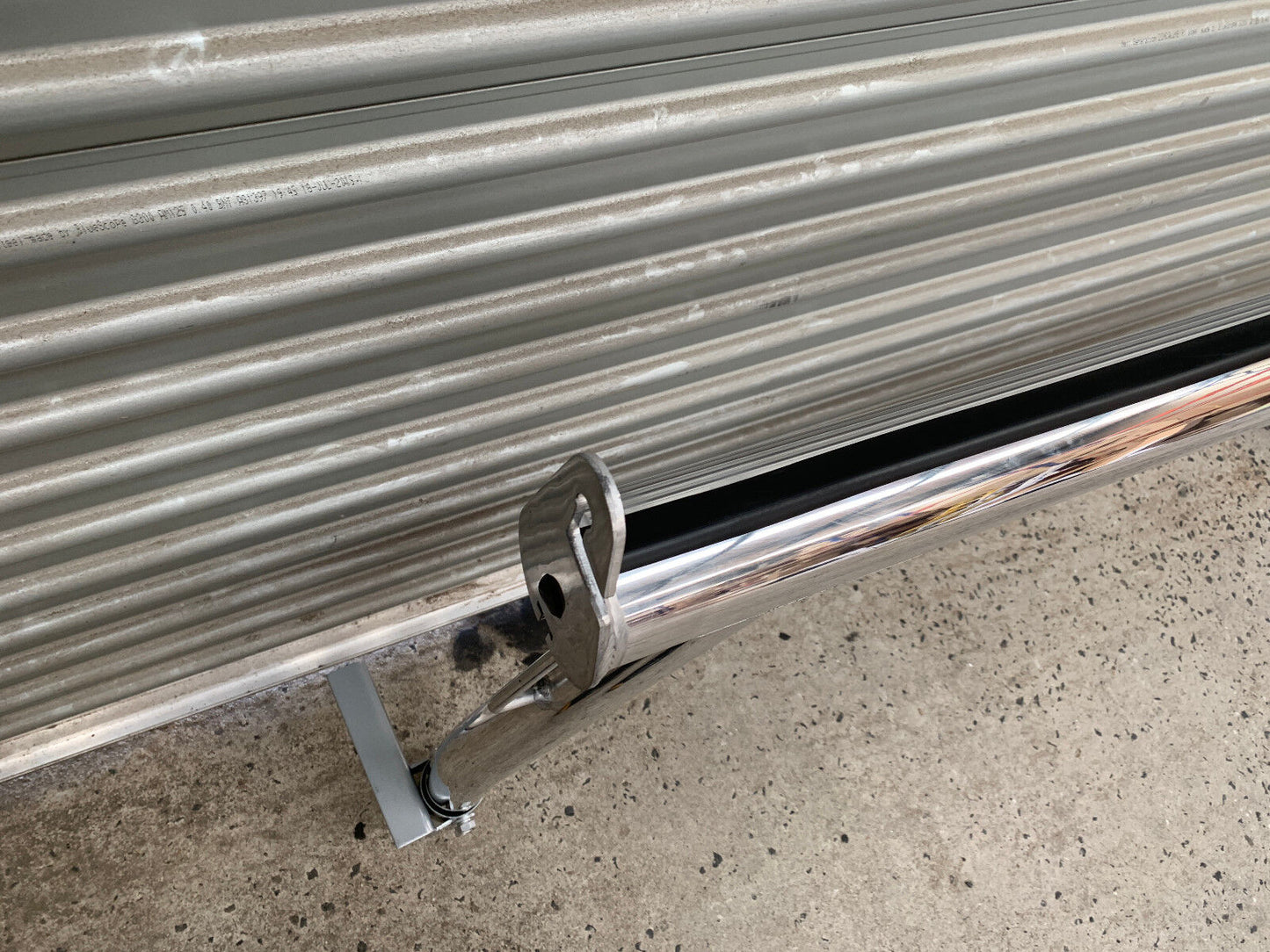 3'' Polished Alloy Ladder Rack fit Mazda BT50 2012-2020 TUB Silver