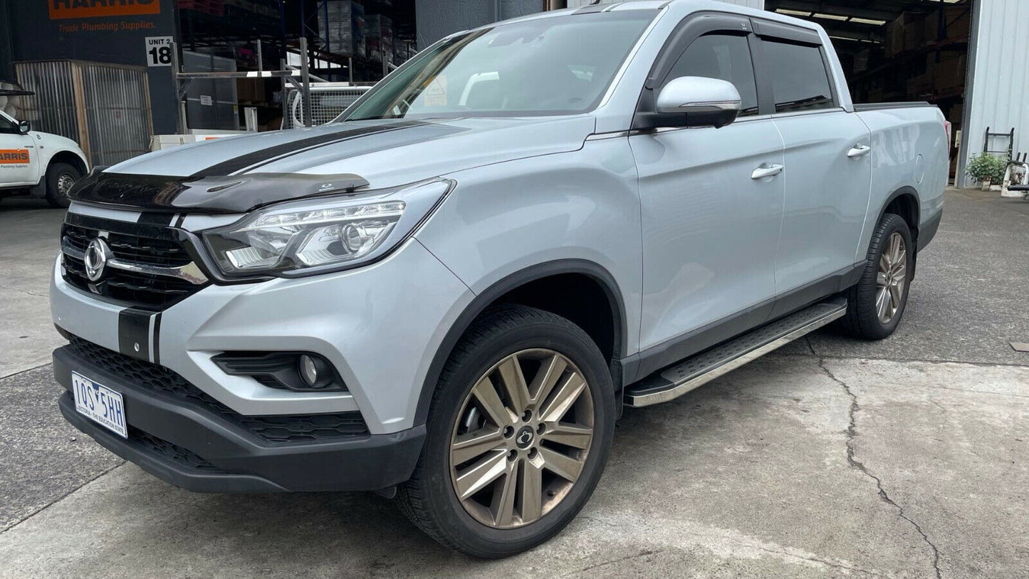 SsangYong Musso / Musso XLV Dual Double Cab 4 DOORS Side Steps 2019-2024 (CMP16)