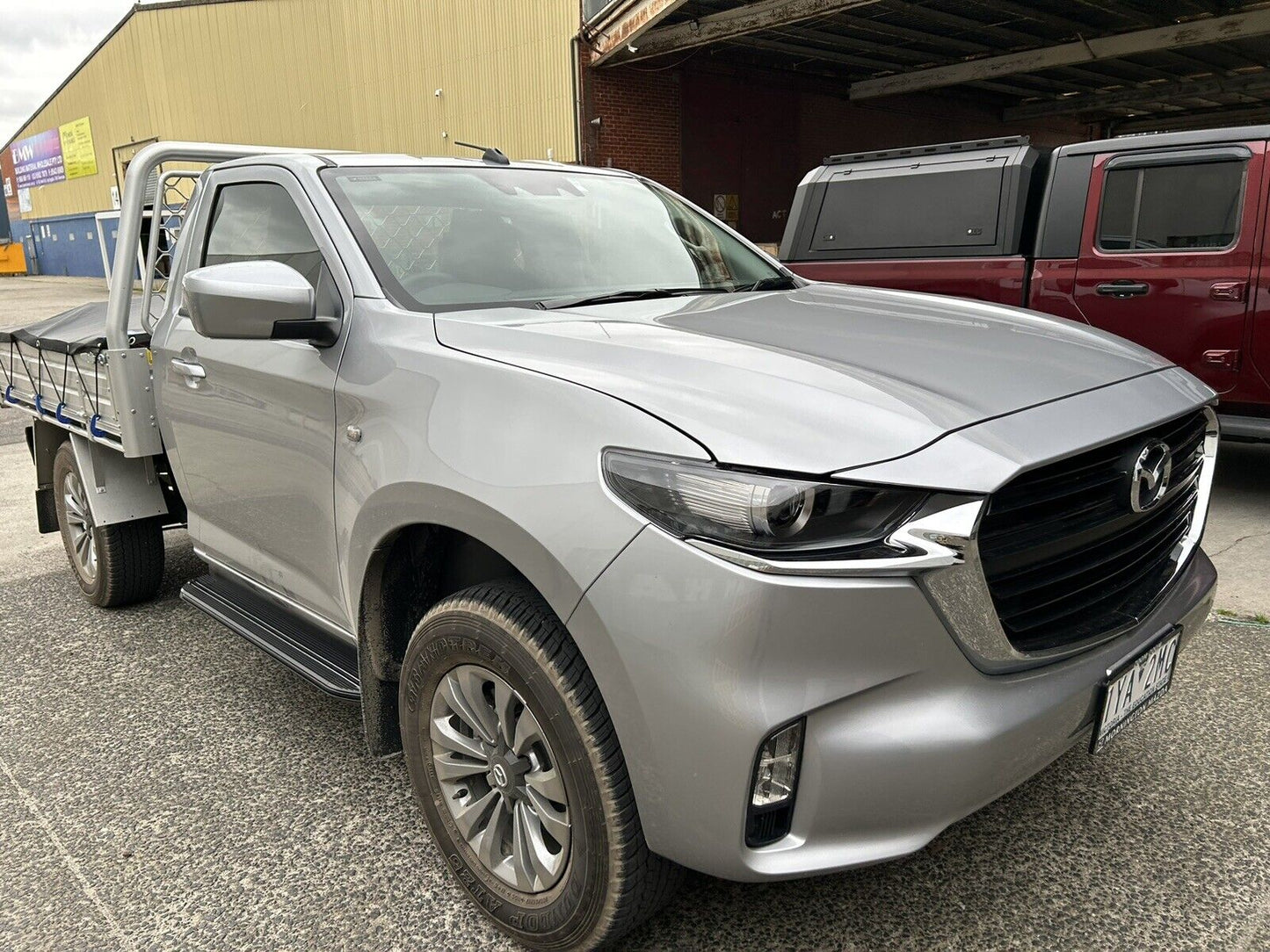 Single Cab Alloy Side steps for the New Mazda BT50 Isuzu D-Max 09/2020 - 2024