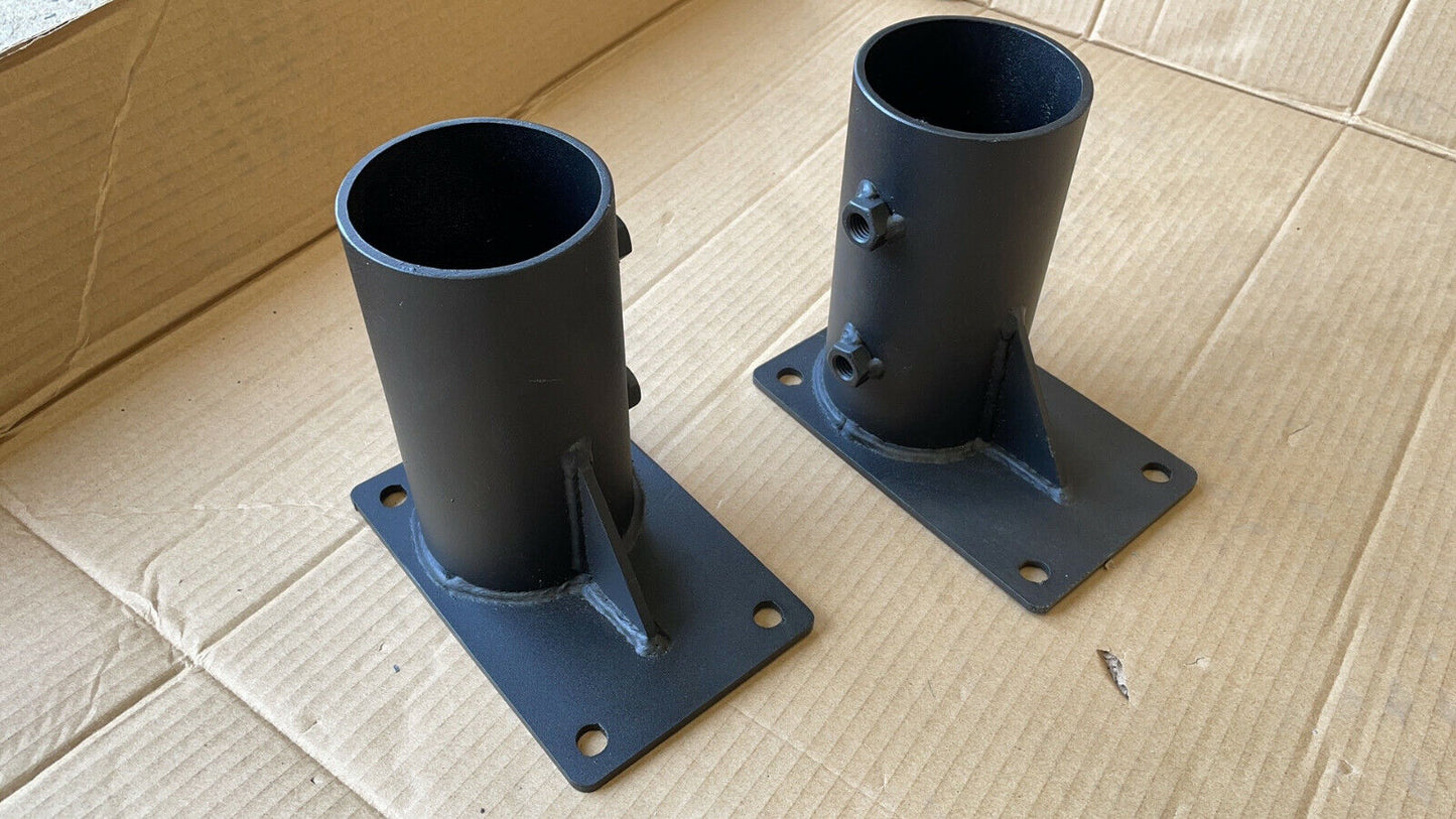 A pair of Heavy Duty Brackets for 3'' 76mm tube Ladder Rack Inner Diameter 82mm