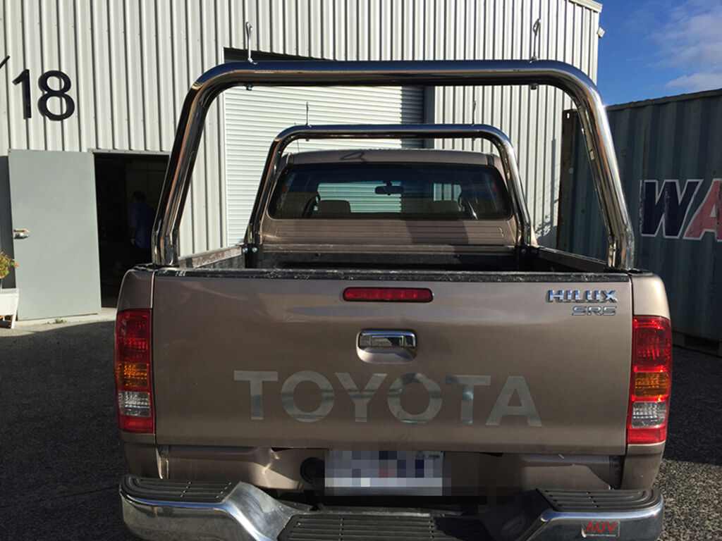 Ladder Rack with extension bar fit Toyota Hilux SR5 A-deck only 2015-2024 TUB