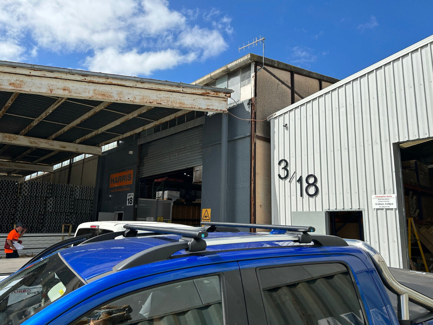 A pair Crossbar Cross bar Roof Rack  For GWM Ute Cannon 2019-2024