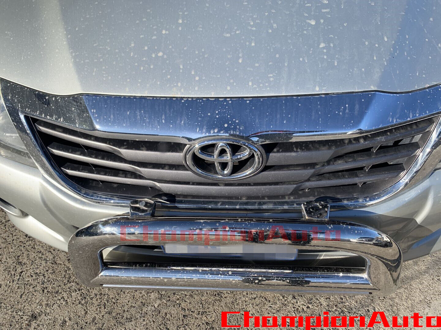 Nudge Bar 3.5''  Stainless Steel Grille Guard FIT Toyota Hilux 2005-2014