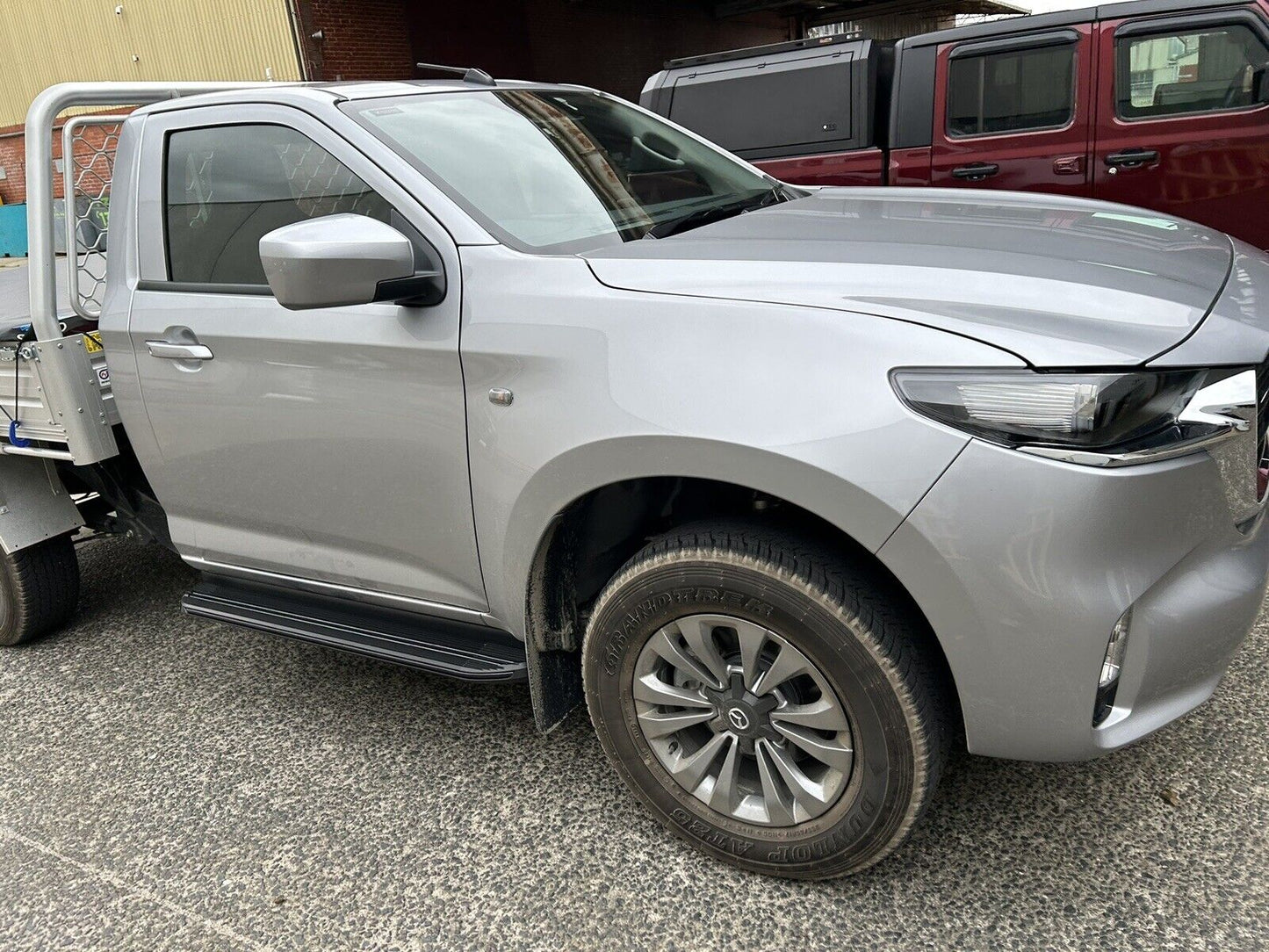 Single Cab Alloy Side steps for the New Mazda BT50 Isuzu D-Max 09/2020 - 2024