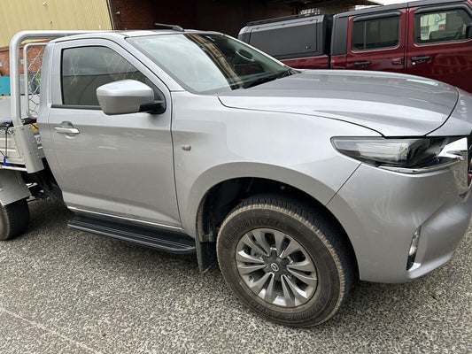 Single Cab Alloy Side steps for the New Mazda BT50 Isuzu D-Max 09/2020 - 2024