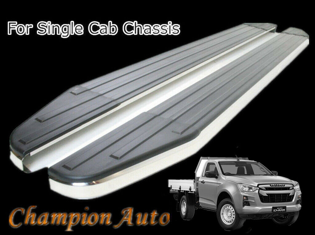 Single Cab Side Steps FOR Isuzu Dmax D-max Side Steps 09 / 2020 - 2024 (CMP88)