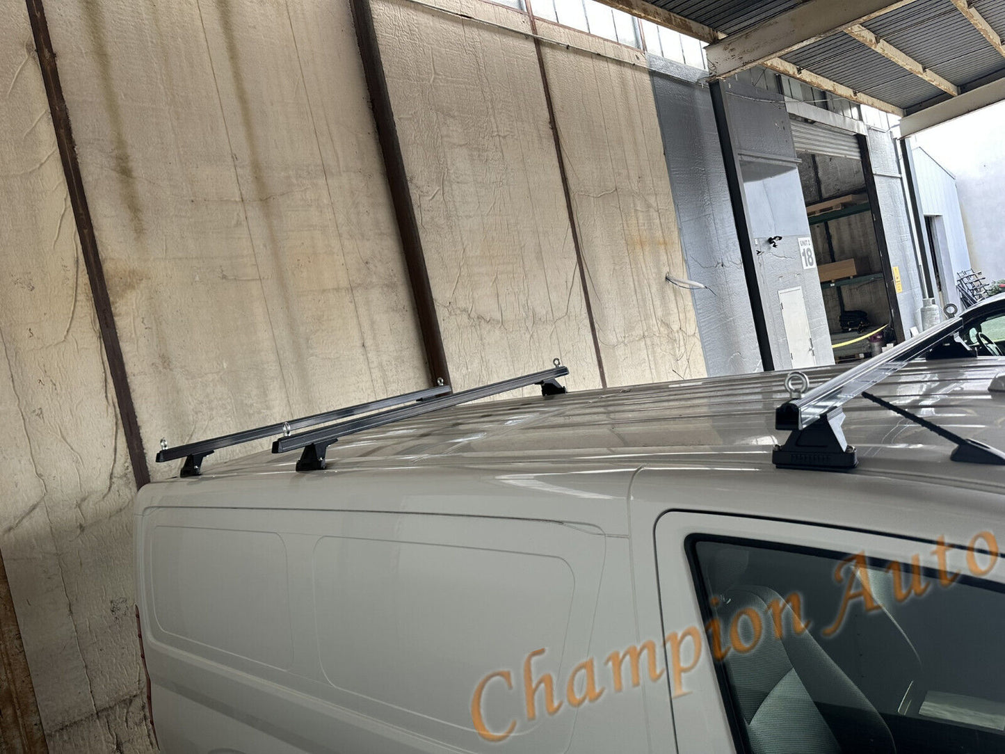 Black HEAVY DUTY Roof Racks Cross Bars X3 for Toyota Hiace LWB 2019-2024