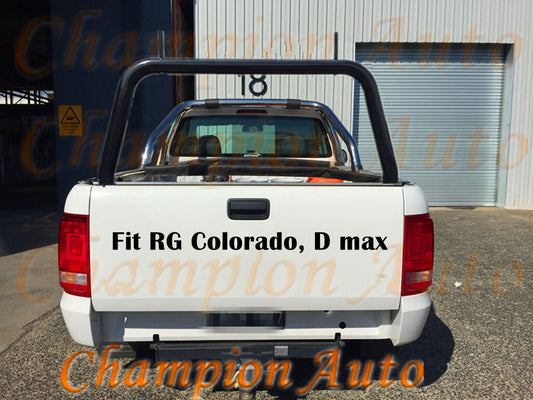 3'' Black Powder Coated Steel Ladder Rack Holden RG Colorado 2012 - 2021