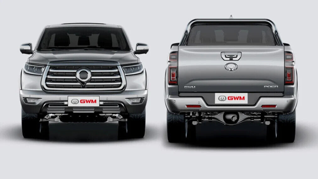 Polished Alloy Silver Ladder Rack for GWM Cannon 2021+  TUB