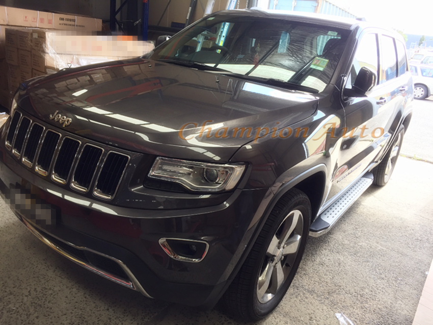 Side Steps For Jeep Grand Cherokee WK 2011-2022 (CMP16) With Heavy Duty Brackets