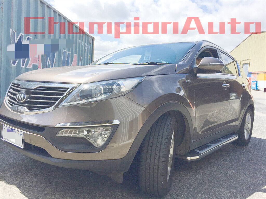 Kia Sportage Aluminium Side Steps Running Boards a pair 2016 - 08/2021 (cmp15)