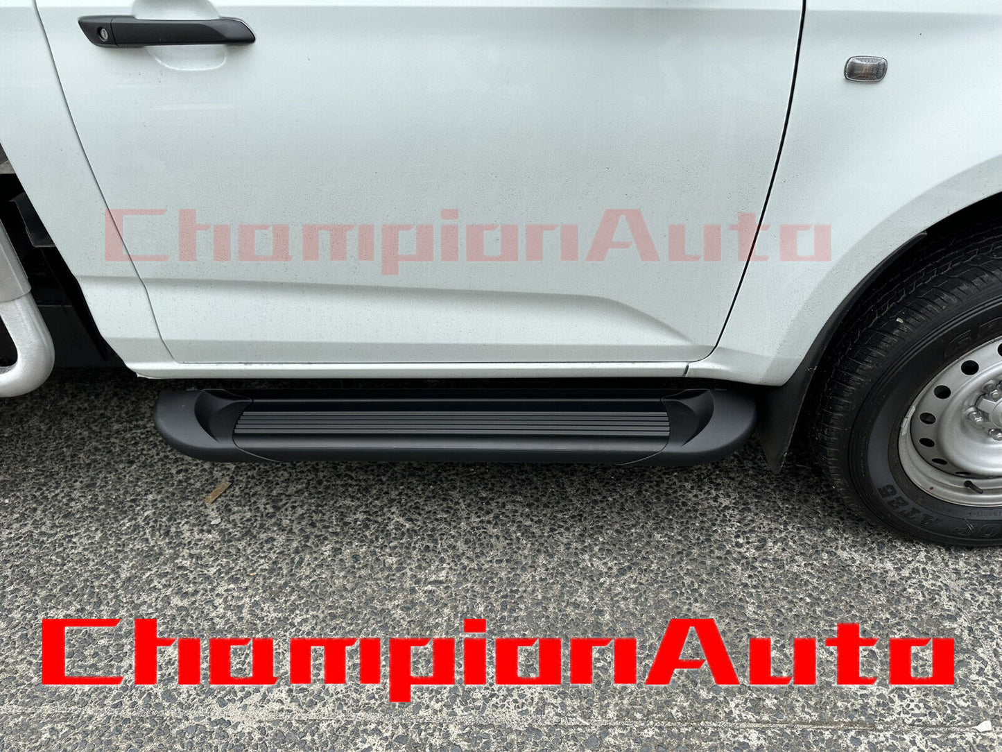 Black Side Steps For Single Cab Isuzu D-max Dmax 09/2020 -2024 (CBB)