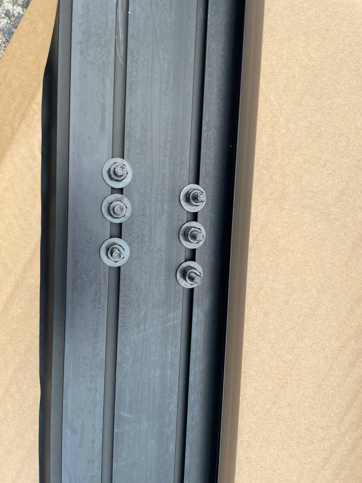 BLACK Alloy Side Steps Mazda BT50 BT-50 XT FreeStyle Cab 09/2020-2024 (XRB)