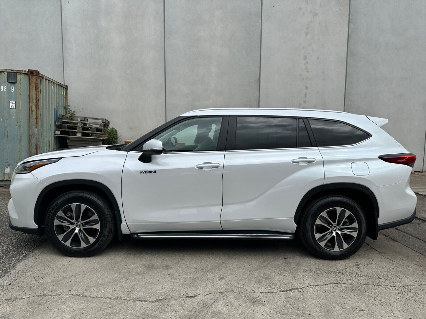 Side Steps Running Boards Aluminium for The New Toyota Kluger 2021 - 2024  (XR)