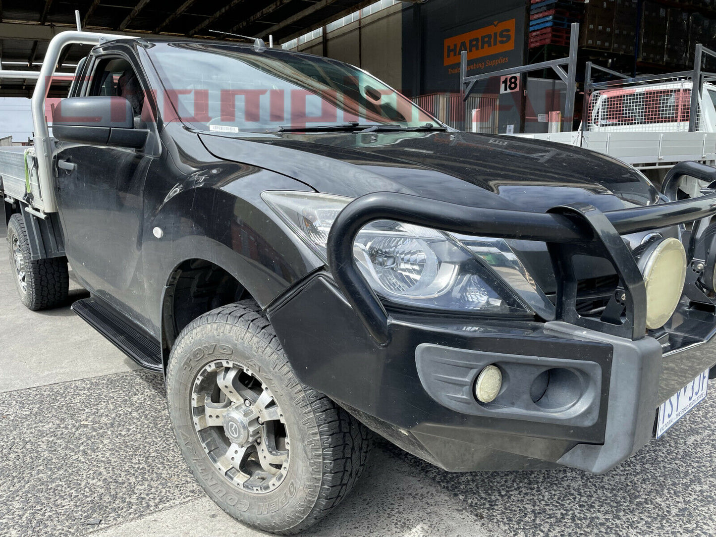 Single Cab Side steps For Mazda BT50 BT-50 Isuzu D Max D-Max 08/2020-2024 (XRB)