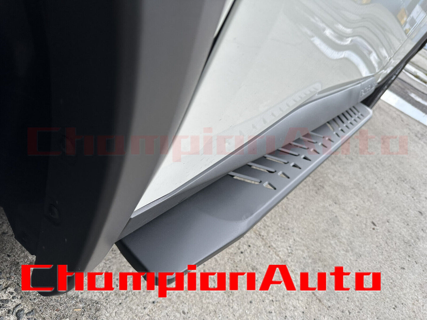 Black STEEL Side Steps  for Nissan Pathfinder R53 07/2022-2024 (SHARK BAR)