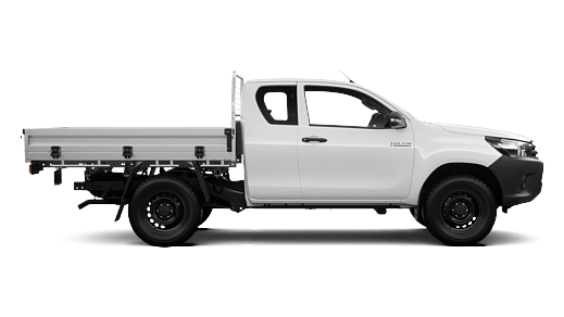 Side Steps For Extra Cab Toyota Hilux WorkMate 2015-2024