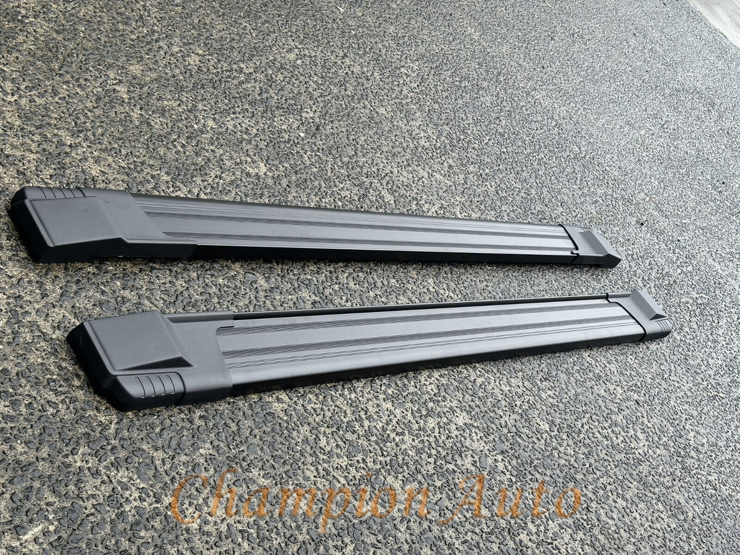 Black Alloy Side Steps for Ford Ranger Super Cab 2012-08/2020 (HD24)