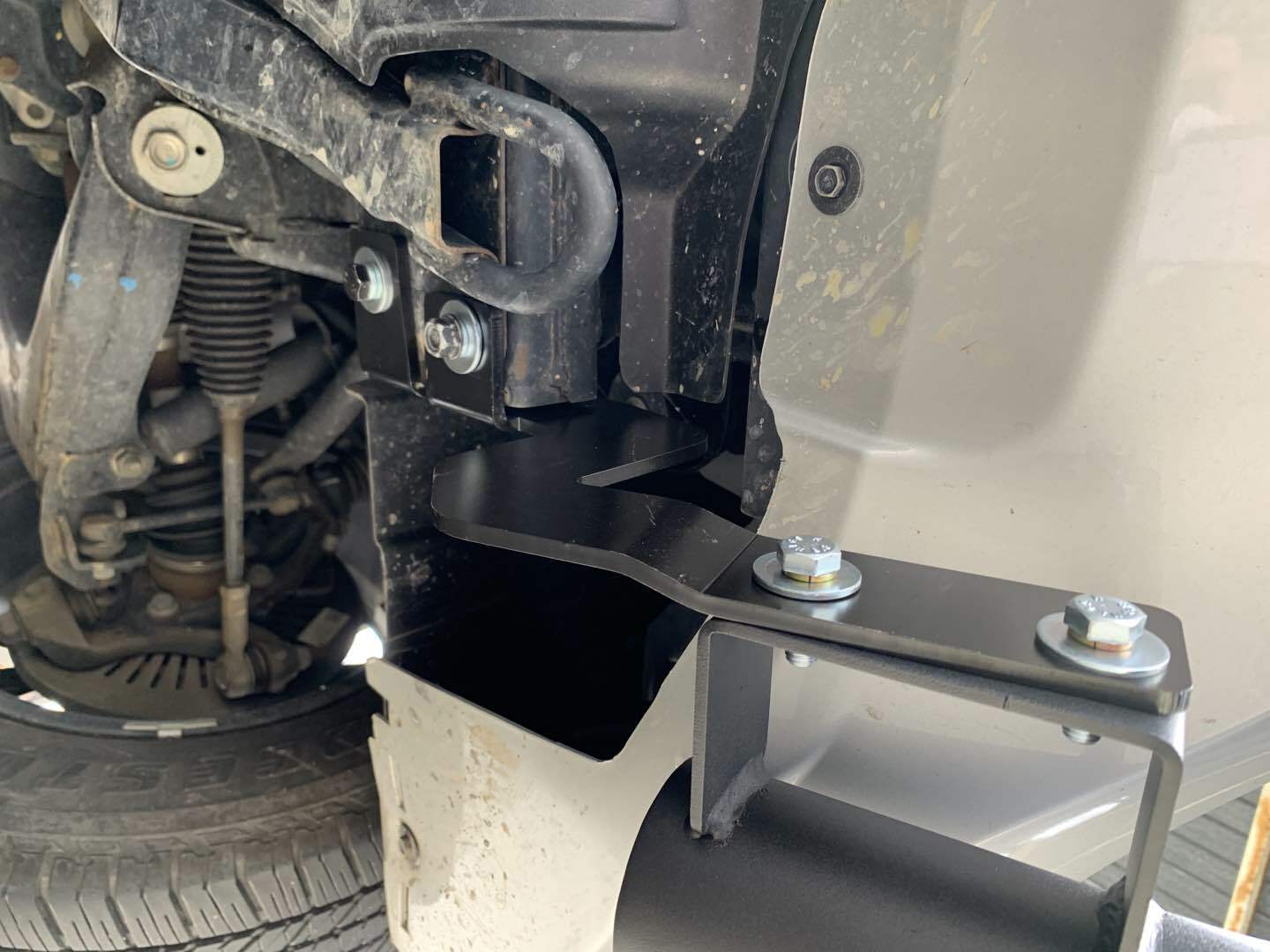 Black Nudge Bar For Holden Colorado RG 12-20 Compatible with FRONT sensor