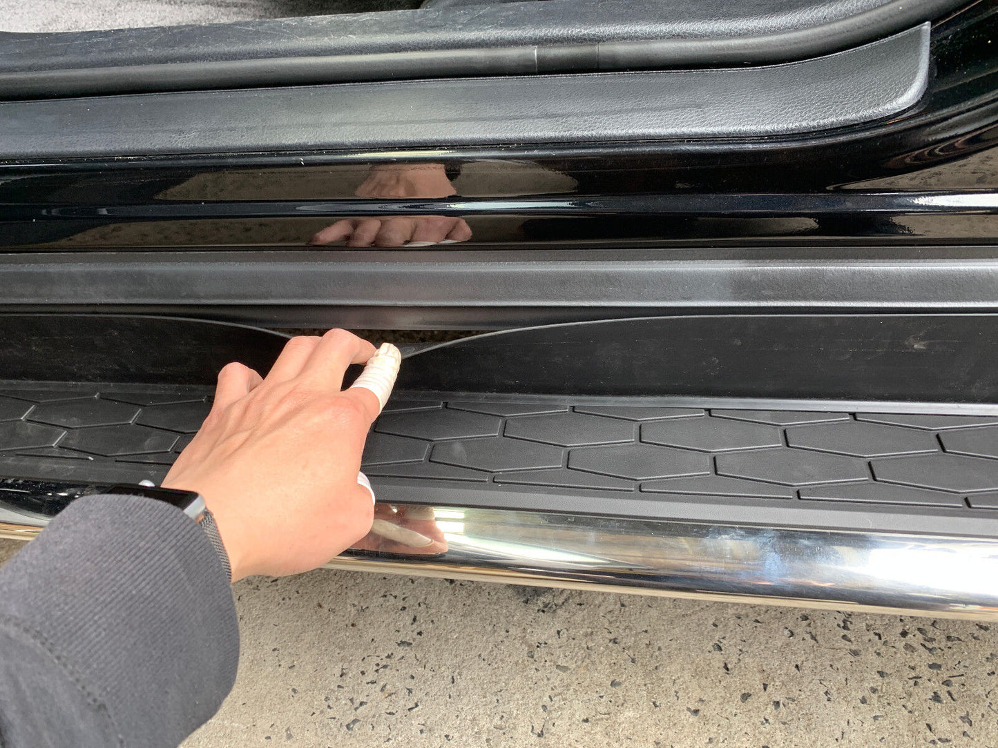 Side Steps Running Boards for Toyota Kluger 2014 2015 2016 2017 2018 2019 2020