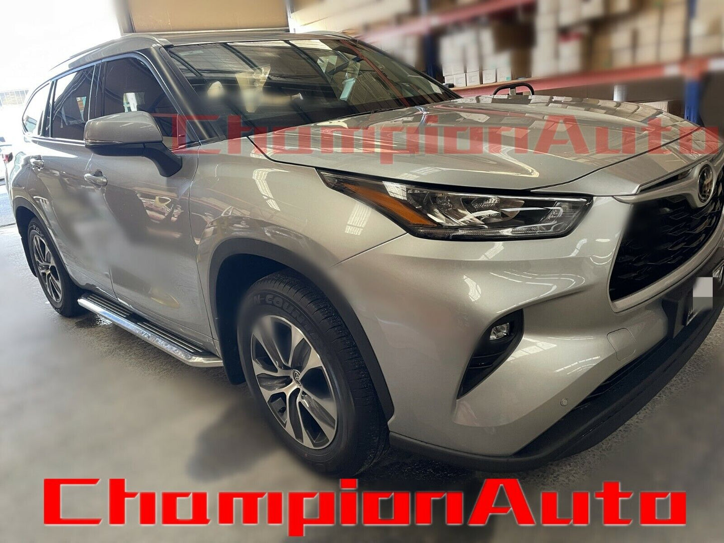 Side Steps Running Boards Aluminium for The New Toyota Kluger 2021-2024  (CMP94)