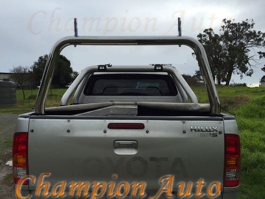 3'' Stainless Steel Ladder Rack fit Toyota Hilux 2005-2014 TUB One Bar Only